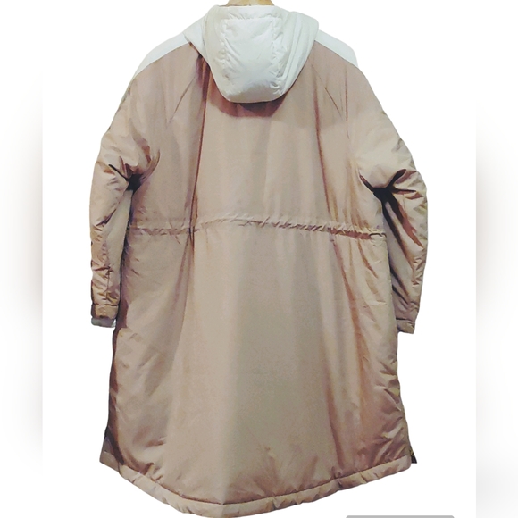 Nike Women's Sportswear Essential Trench Jacket. Tan Color. Size 1X. - Picture 15 of 15